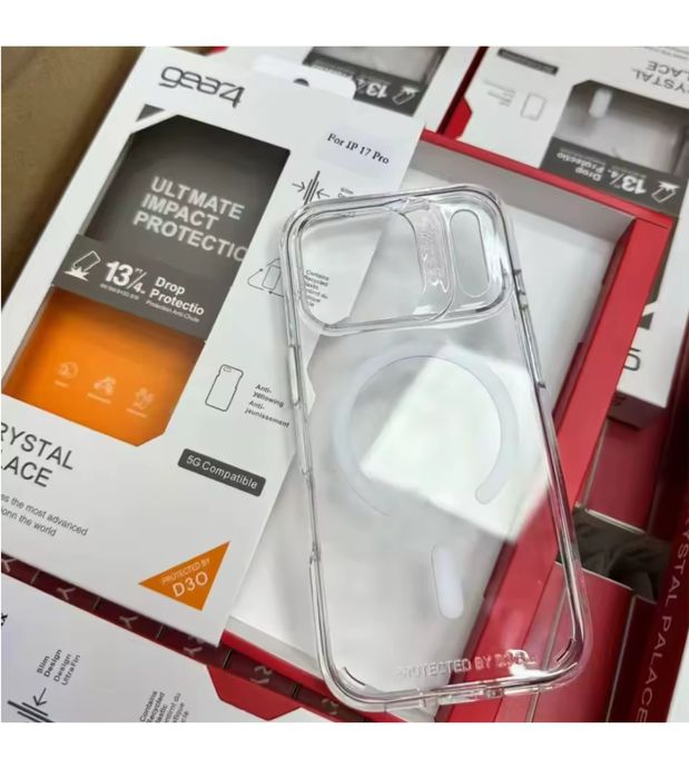 Iphone 17/17 AIR/17 PRO/17 PRO MAX Husa Magsafe Clear G4 Lucioasa