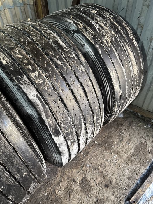 Б/у автошины 385/55/19.5 в сборе