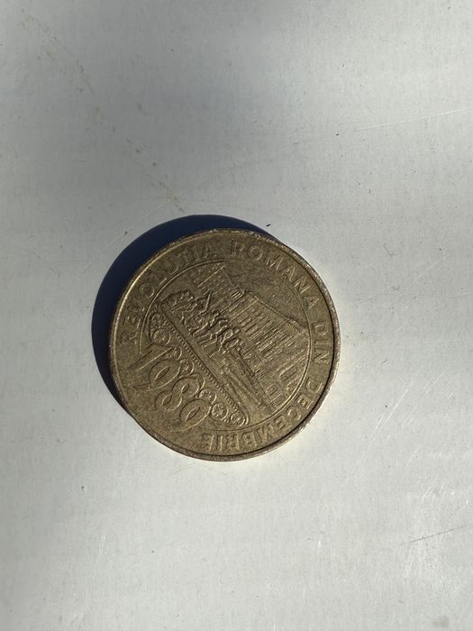 Monedă de colecție 50 bani – 1989