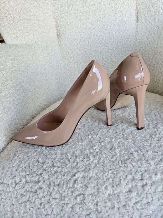 Stiletto Musette noi 37 nude piele lacuita