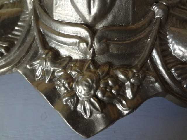 Комплект от 2 бр. бронзови свещника