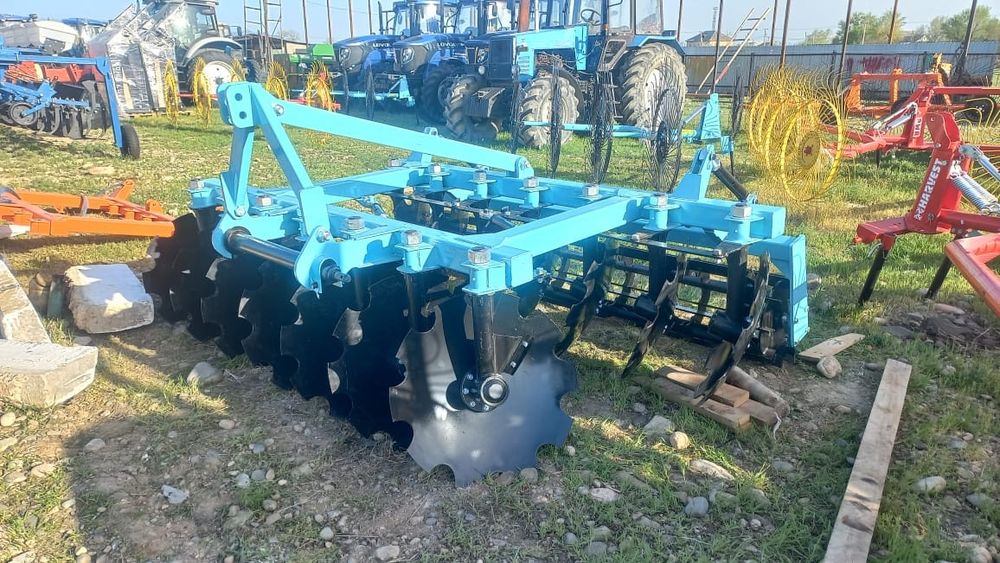 Дисковая борона навесная 2.4м. Дискатор. Крымкомплект