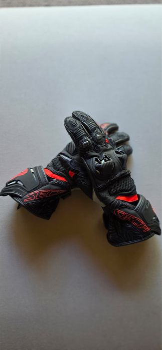 Mănuși Moto SECA din piele cu Kevlar®️ – Mărimea S – Noi