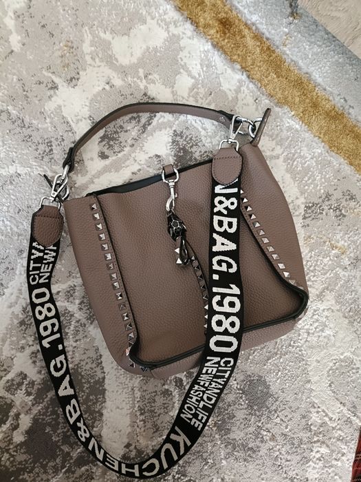 Стильная сумочка с головой леопарда