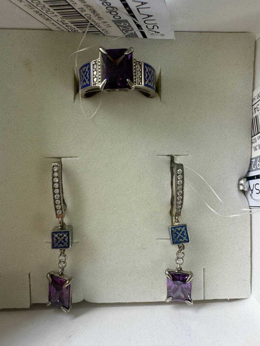 набор из серебра