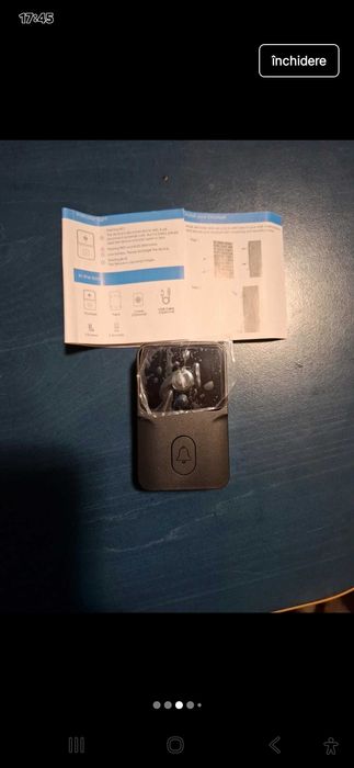 sonerie smart cu camera foto