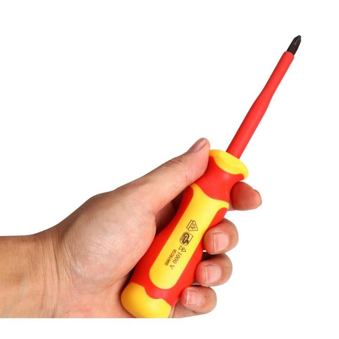 Set scule izolate pentru electricieni, trusa 11 piese, Kraft