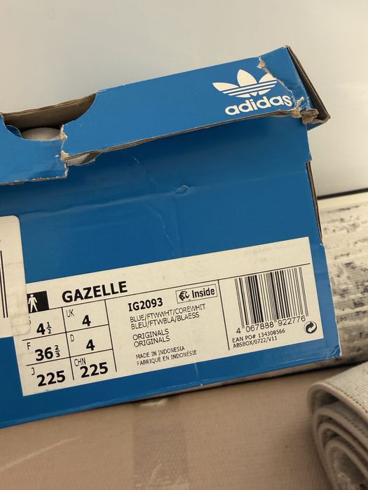 Adidas Gazelle originali