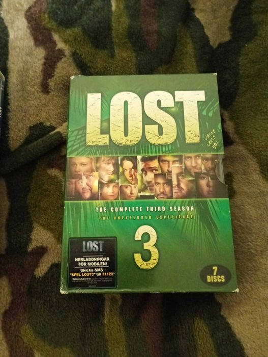 Lost season 3 и 4 DvD