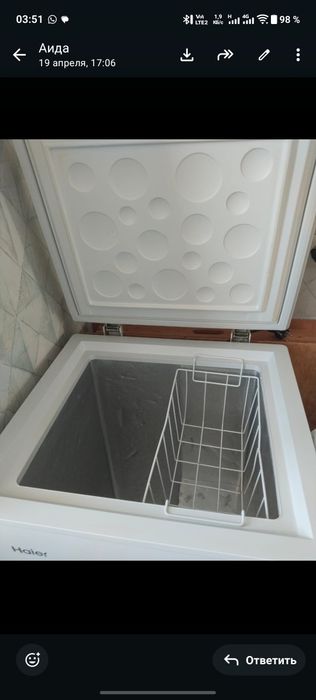 Морозильник в хорошом