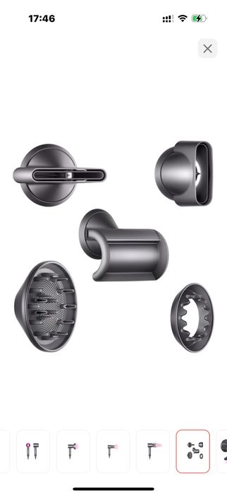 Фен Дайсон в подарок расчески