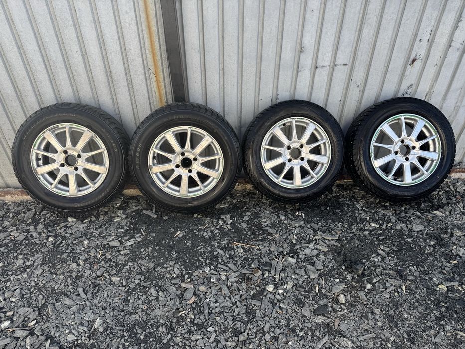 Диски р14 с зимней резиной 4.98 разболтовка