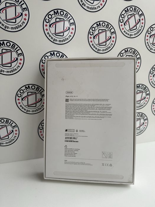 Apple iPad A16 - Silver - 256GB - NOU - Garantie