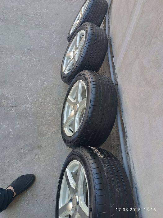 Диски с колесами r15 в новом состоянии