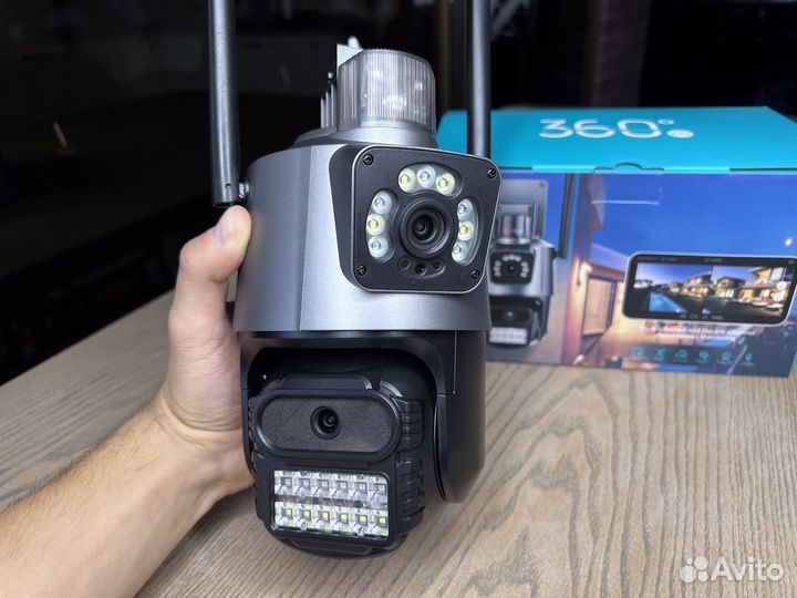 Eng arzon narx! 360° WiFi/4G Aqlli Kamera- 1 kunda yetkazish va oʻrnat