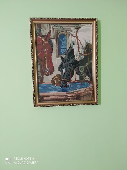 Конете на водопой