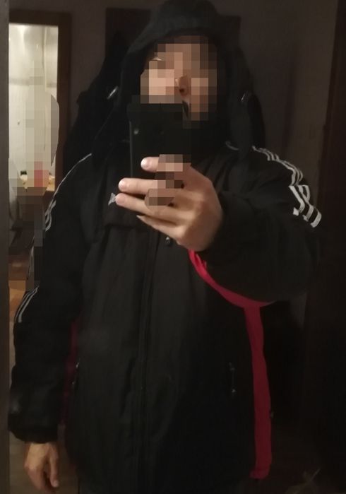 Куртка адидас, зимняя