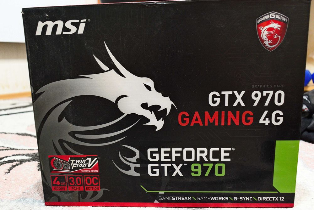MSI GTX 970 Gaming 4G Видео Карта