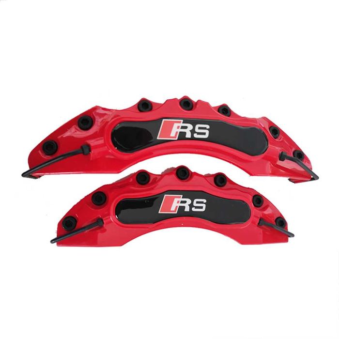 Капаци за спирачни апарати Ауди AUDI RS комплект 4 броя червени