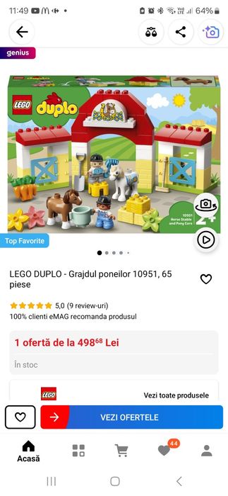 Lego duplo 10951 Grajdul poneilor