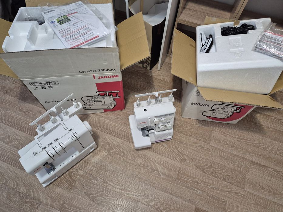 Оверлог и распашевалка(шв.машинки)