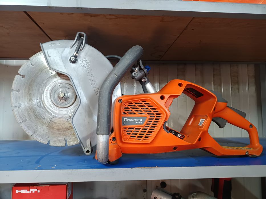 Mașina Husqvarna K540i pt debitat perete cărămidă beton metal etc