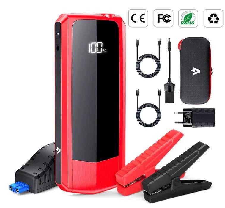 Aвариен стартер за акумулатор за автомобили JumpStarter 2000А 20000mAh