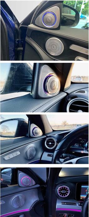 Въртящи LED говорители колонки туитъри за Mercedes – Burmester E,C,S