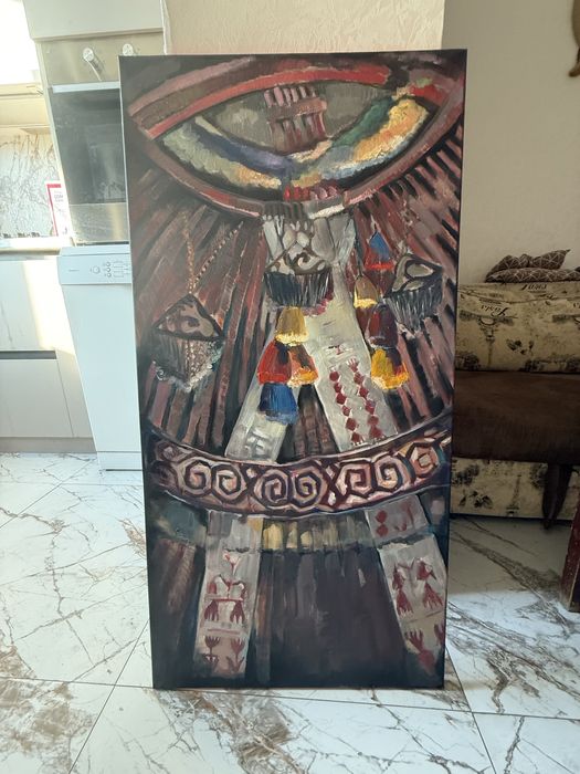 Картина Шанырак интеръерная