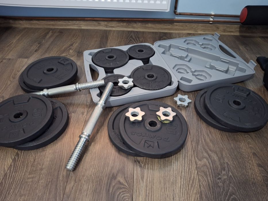 Set 2 gantere reglabile 2x10 kg=20 kg