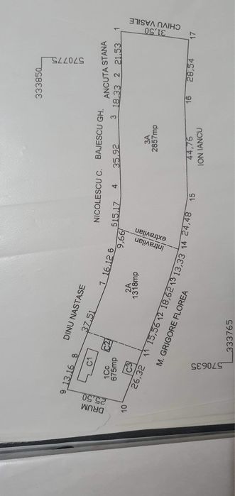 Casa cu teren 4850 mp Sabareni