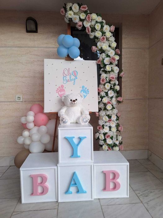 Decor evenimente – Botez, Nuntă, Zile de Naștere, Gender Reveal Bistrita , Cluj , Mures