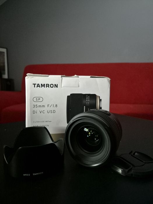 Obiectiv tamron 35mm, 1.8, Di, VCD, USD, SP pentru canon