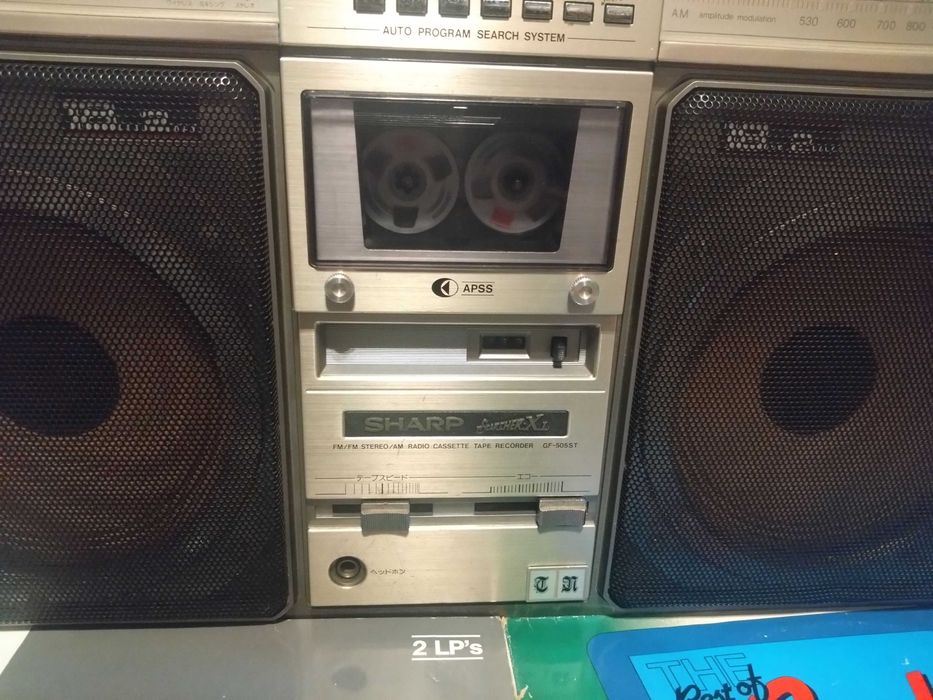 Sharp GF-505ST /la 230V/Woofers 18cm/Stereo Cass Recorder Pitesti