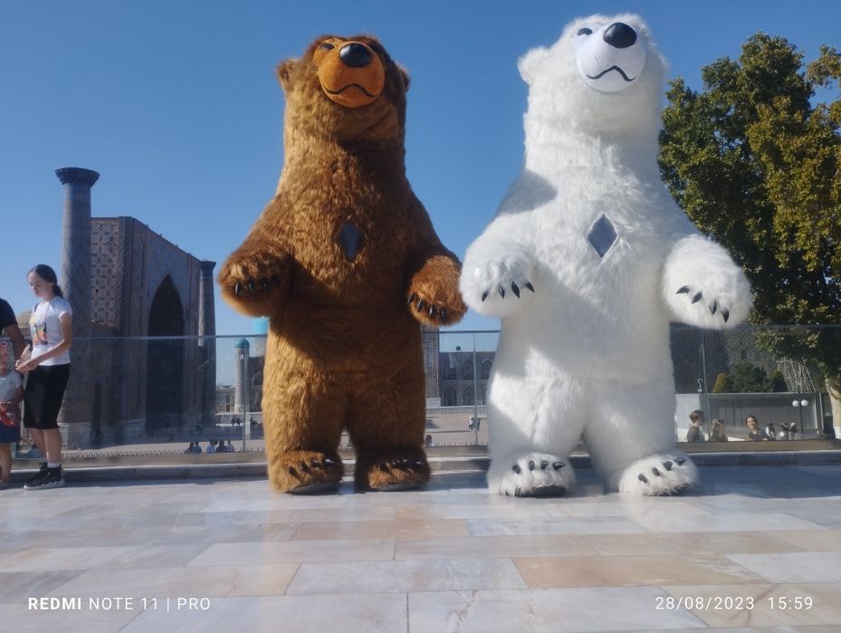 2 ta. 4 metrlik  Ayiq  sotiladi narxini kelishtirib beramiz