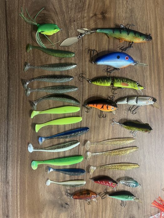 Изкуствени примамки за риболов.