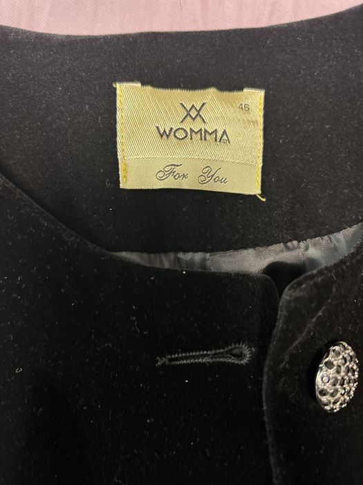 Пиджак Womma материал бархат
