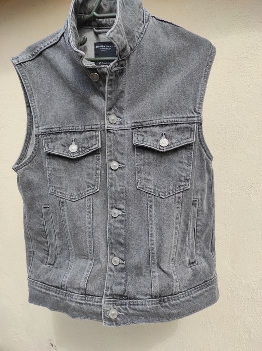 Vesta de blugi Bershka Denim