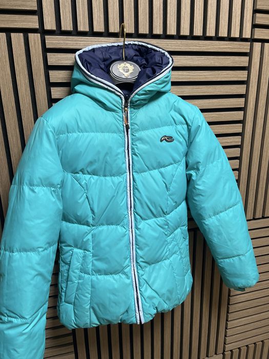 KJUS : Дамско зимно яке с две лица и пух размер 38/S - Оригинал