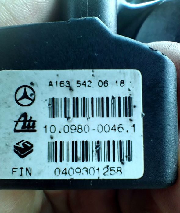 Датчици w163 бензин