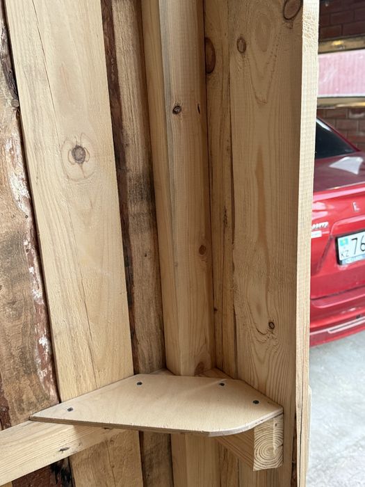 Уличный туалет деревянный