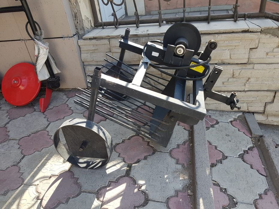 мотоблок и прицеп отдельно