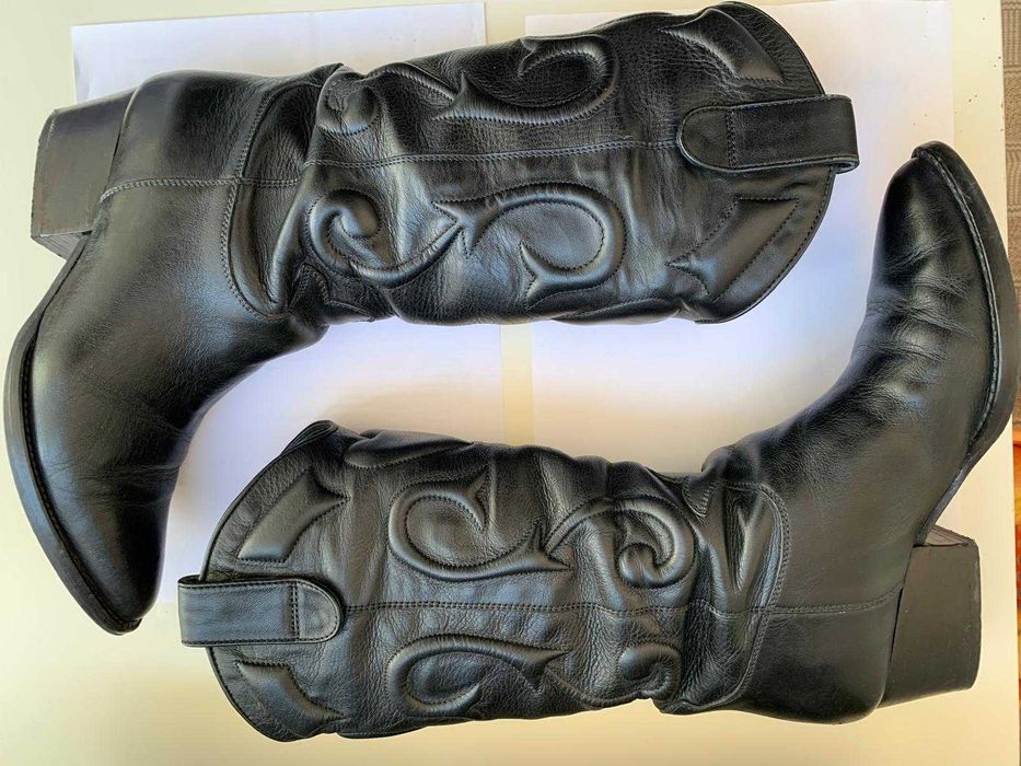 Cizme piele naturala Musette, marime 36, culoare neagra