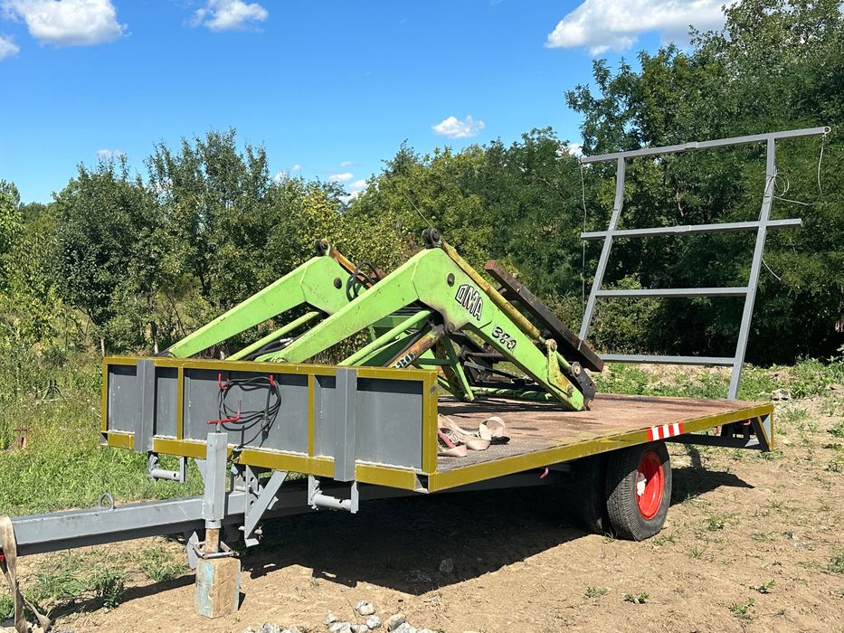 Remorca/Platforma 16 baloti