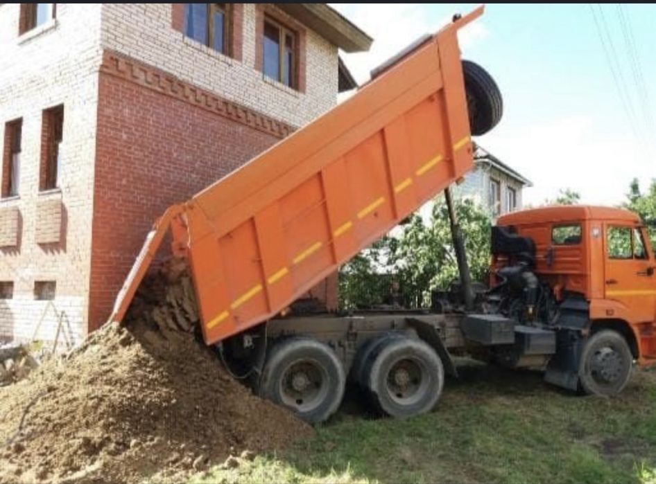 НЕДОРОГО! Песок щебень дресва отсев услуги самосвалов