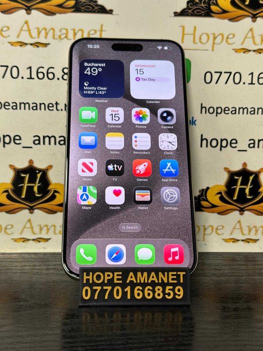 Hope Amanet P10/IPHONE 15 PRO MAX 256 GB