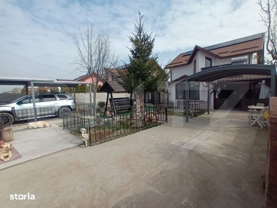Casa individuala, P+M, 171 mp, teren 321 mp, zona Albesti