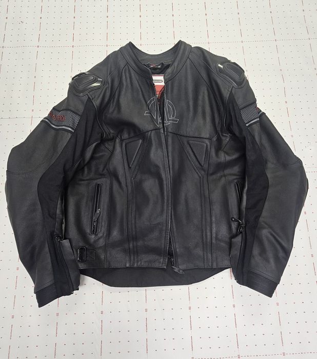 Geacă moto din piele Adrenaline XXL nouă