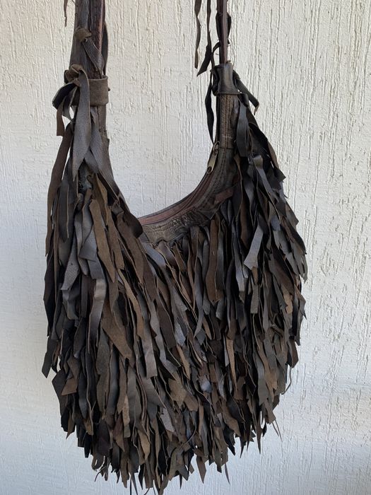 Естествена кожа чанта