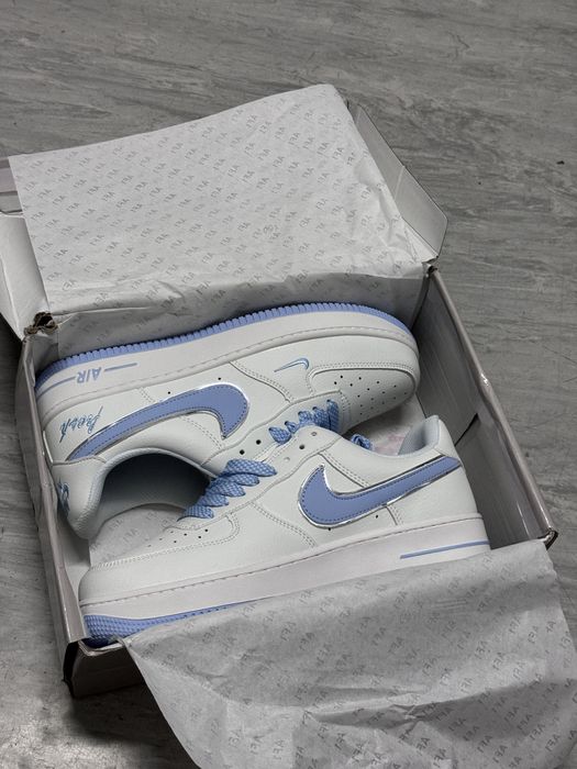 Nike air force 1 light blue